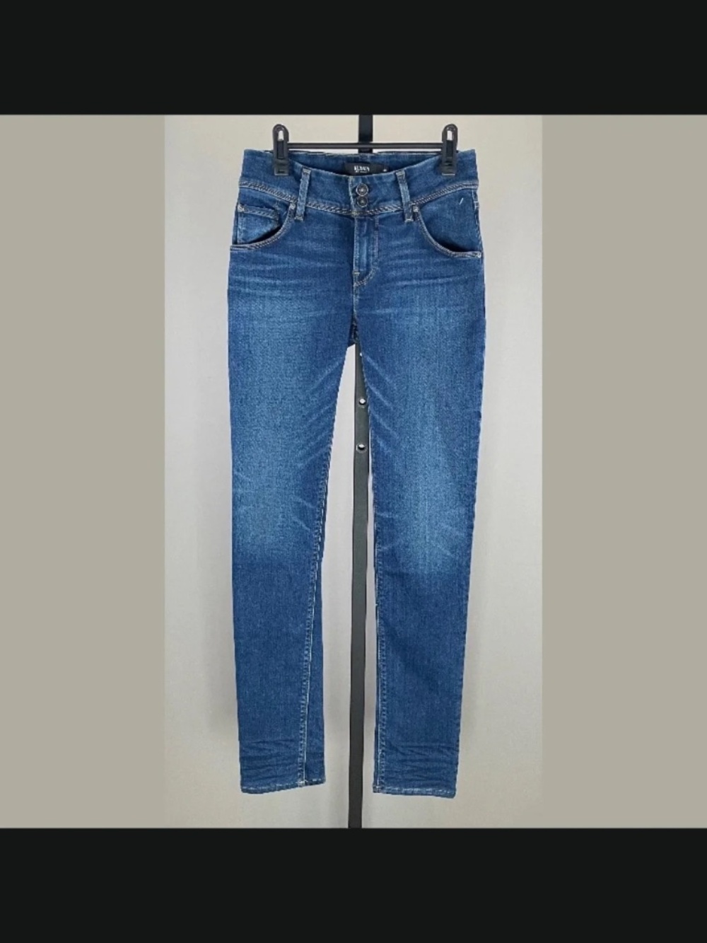 NEW Hudson Jeans Womens 26 blue denim Collin skinny designer casual